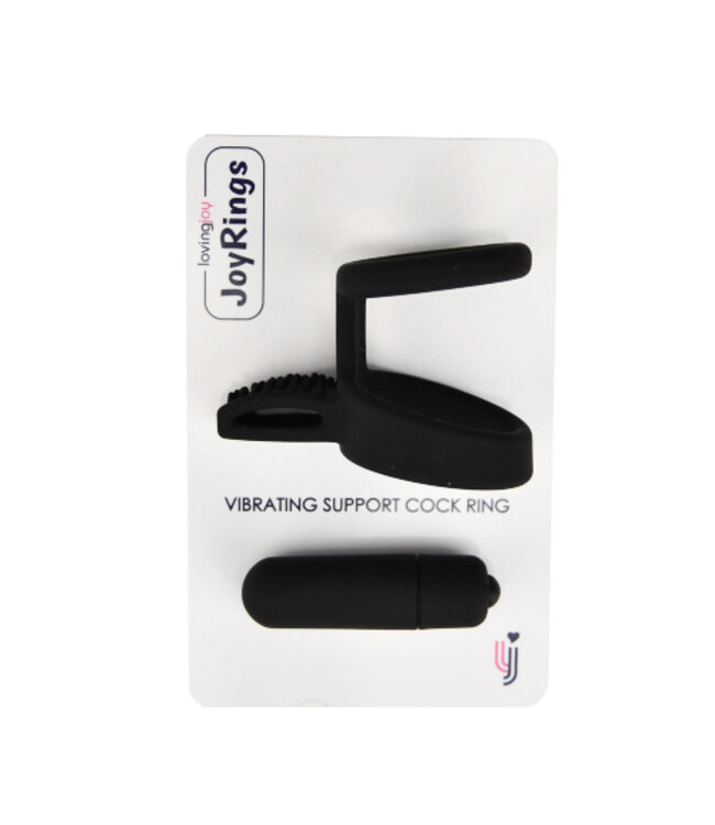 JoyRings Trillende ondersteunende cockring