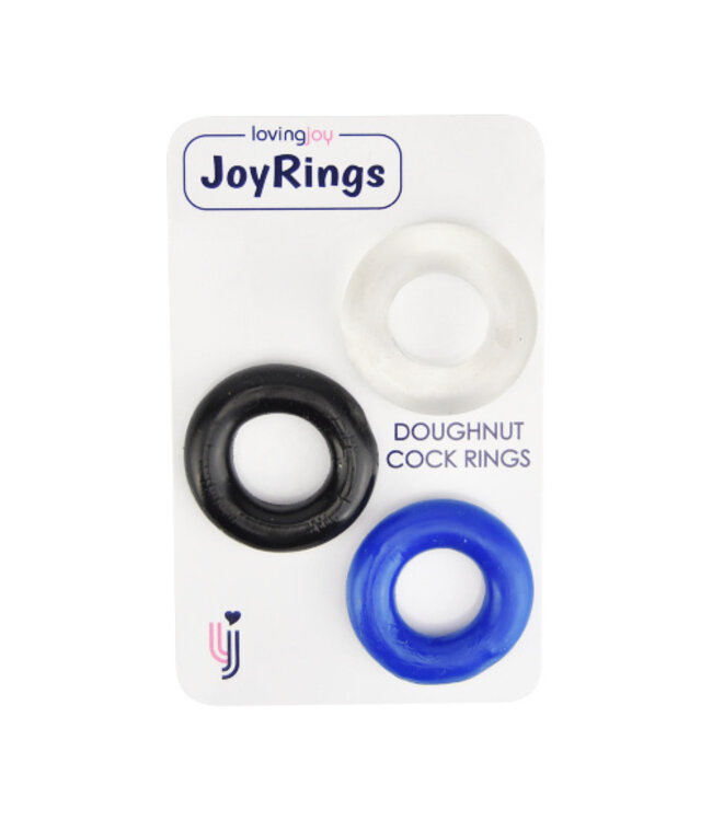 JoyRings Donut Cockringen (3-pack)