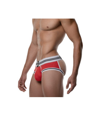 PUMP Round2 Red Backless Trunk