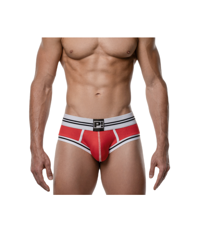 PUMP Round2 Red Backless Trunk