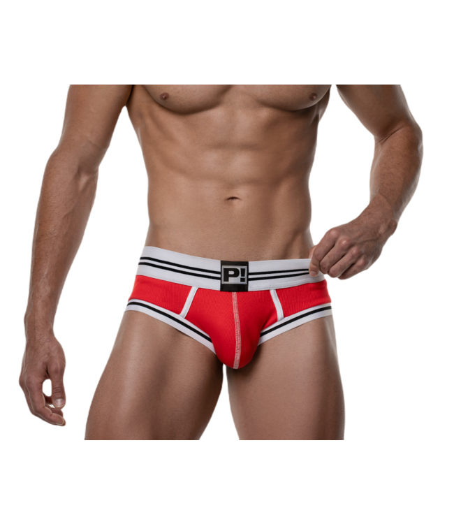 PUMP Round2 Red Backless Trunk