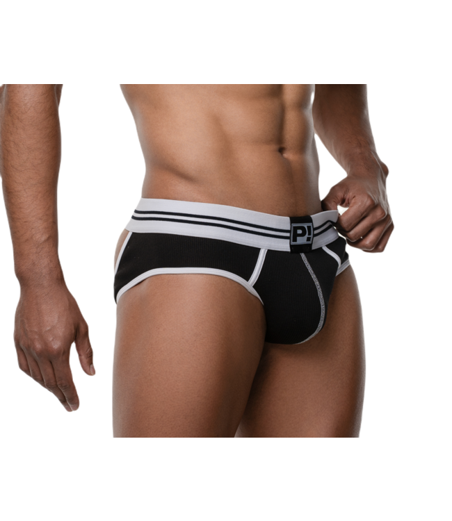 PUMP Round2 Black Backless Brief