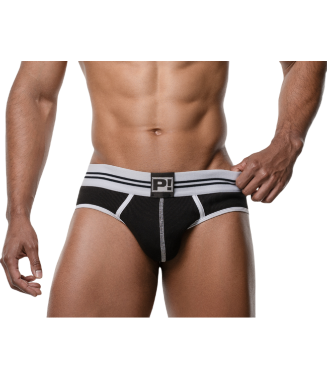 PUMP Round2 Black Backless Brief