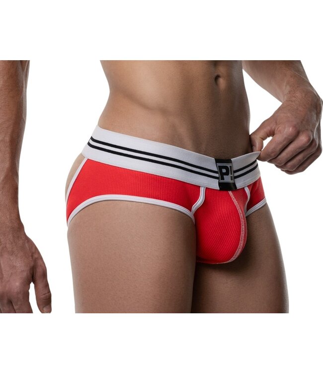 PUMP Round2 Red Backless Brief