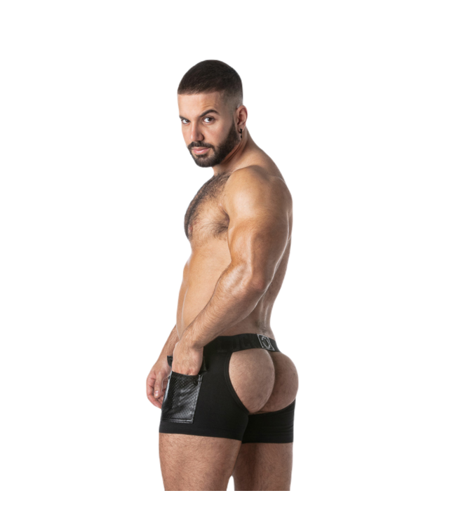 Locker Gear Cargo Short Chaps Black