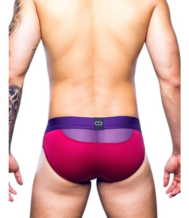 2 Eros AKTIV Cronus Brief in Beet Red
