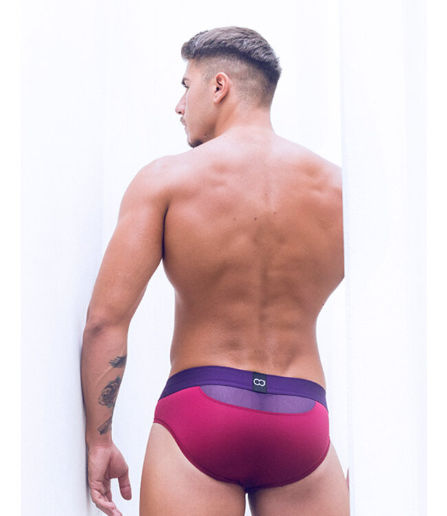 2 Eros AKTIV Cronus Brief in Beet Red