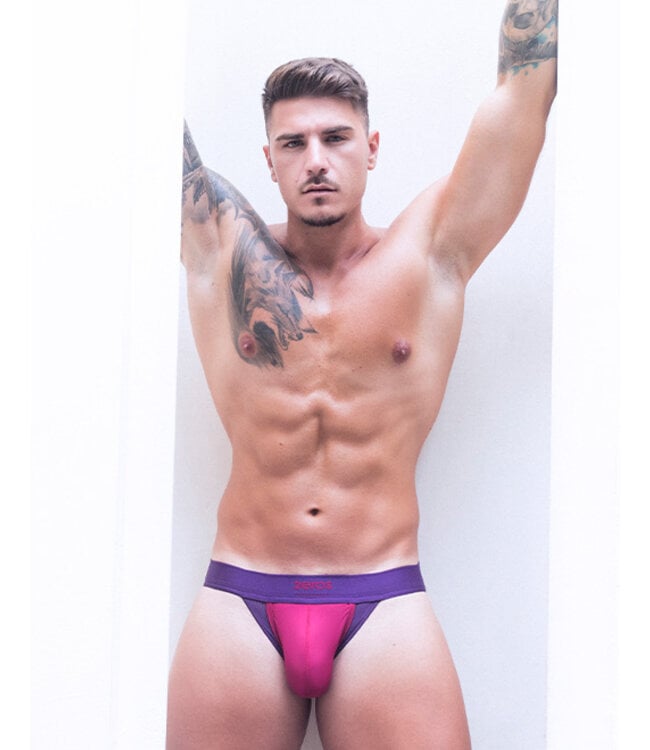 2 Eros AKTIV Cronus Jockstrap Beet Red