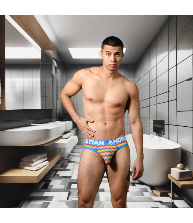 Andrew Christian Pride Wave Brief w/ ALMOST NAKED®