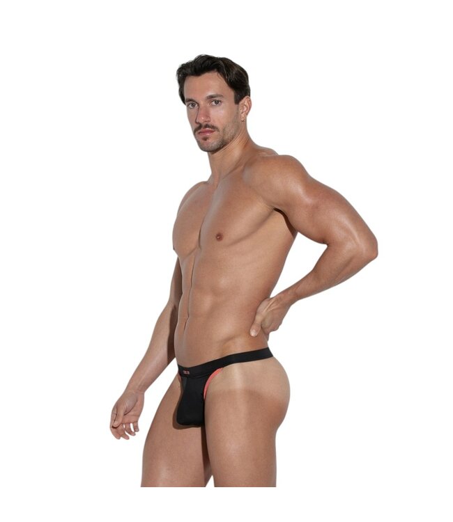 CODE 22 Work Out Thong Black