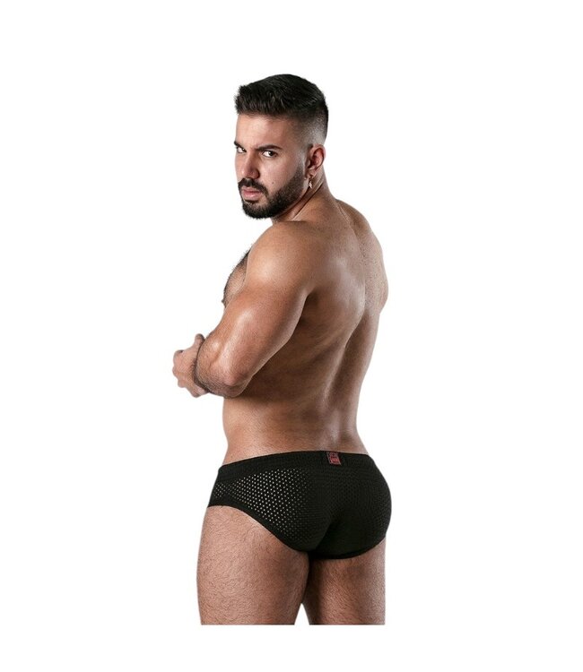 Locker Gear Swim Brief Black/Red