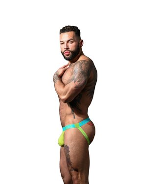 Andrew Christian Happy Jock w/ ALMOST NAKED® Lime