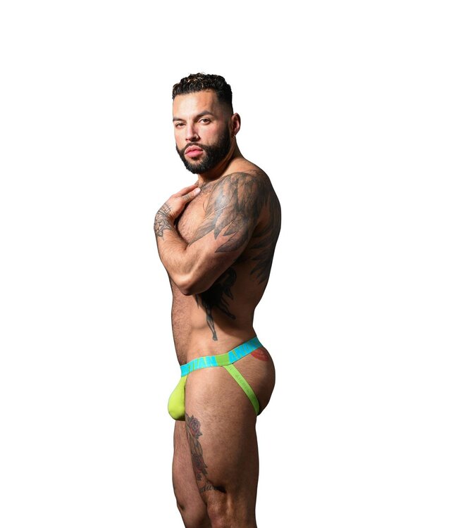Andrew Christian Happy Jock w/ ALMOST NAKED® Lime