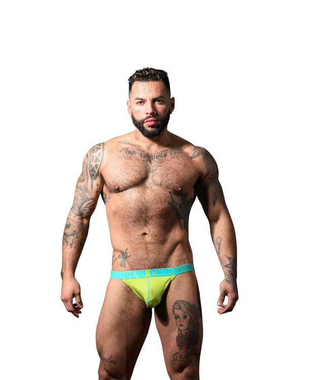 Andrew Christian Happy Jock w/ ALMOST NAKED® Lime