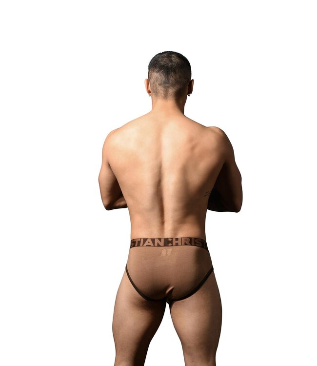 Andrew Christian CoolFlex Modal Brief w/ SHOW-IT® Chocolate