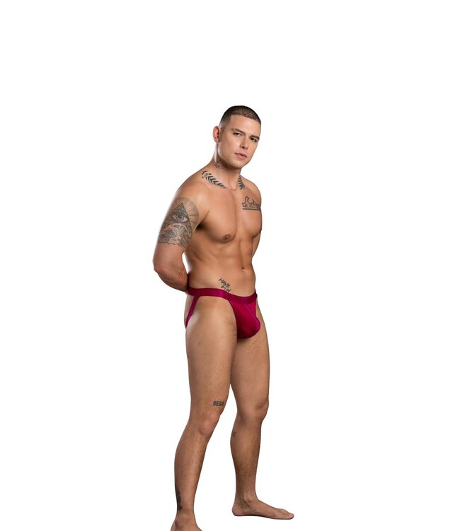Andrew Christian  CoolFlex Modal Jock w/ SHOW-IT® Burgundy