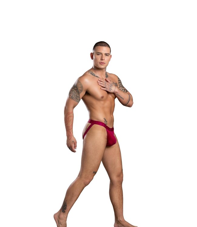 Andrew Christian  CoolFlex Modal Jock w/ SHOW-IT® Burgundy