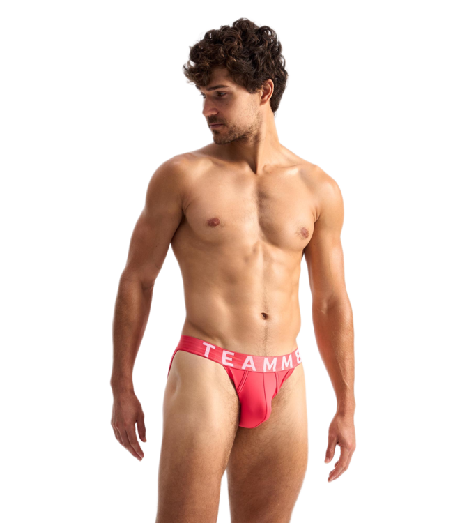TEAMM8 Spartacus Sports Brief Hibiscus