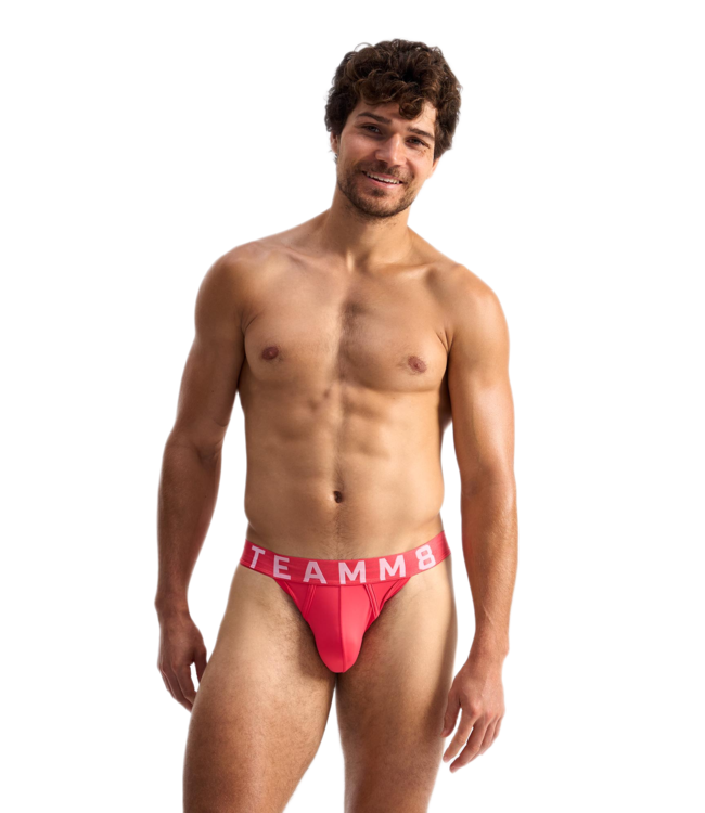TEAMM8 Spartacus Sports Brief Hibiscus