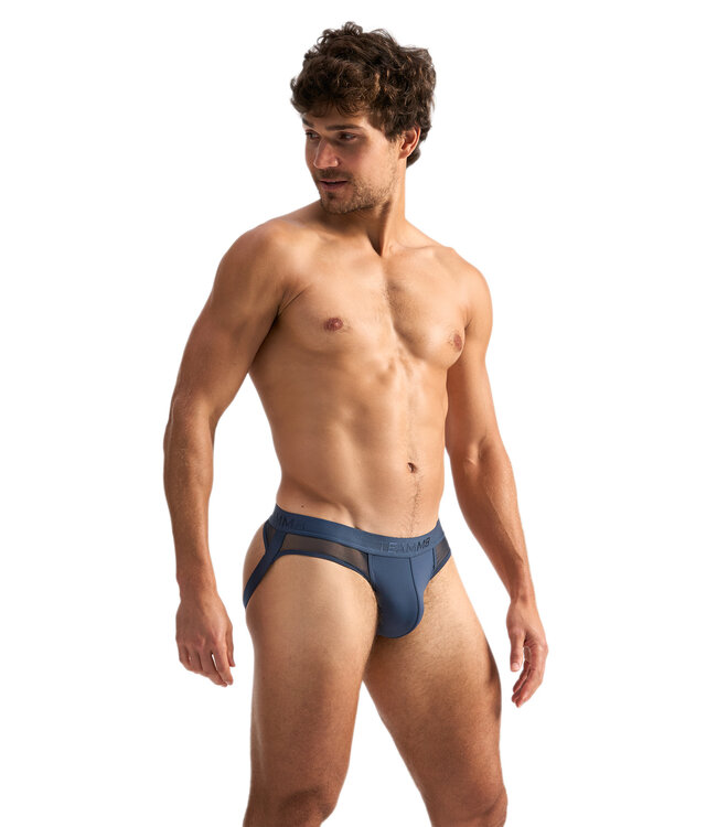 TEAMM8 Score Sheer Slim Jockstrap - Midnight Navy