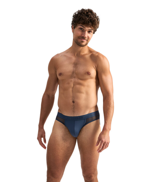 TEAMM8 Score Sheer Slim Jockstrap - Midnight Navy