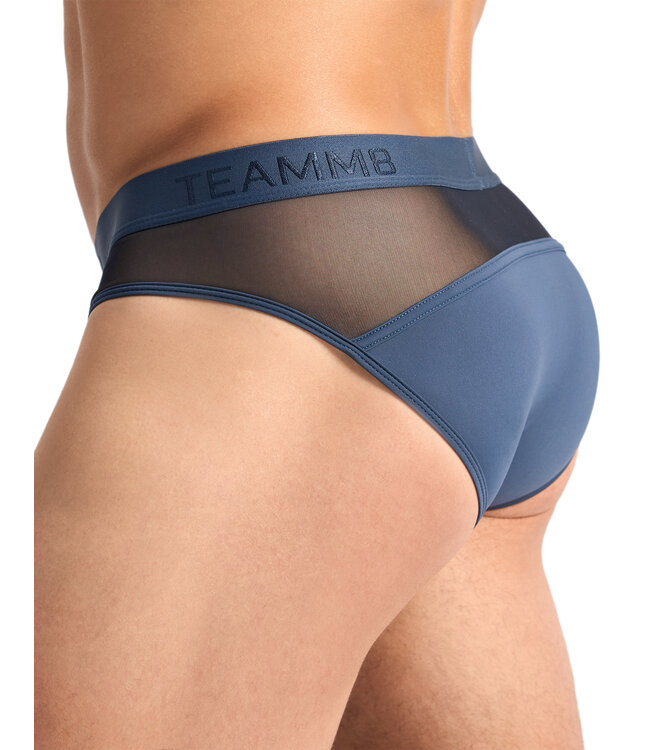 TEAMM8 Score Sheer Slim Brief - Midnight Navy