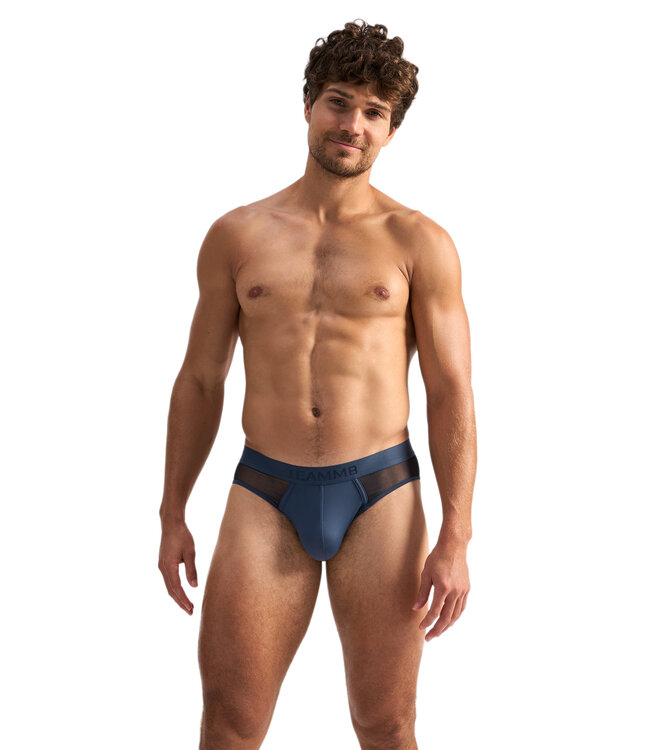 TEAMM8 Score Sheer Slim Brief - Midnight Navy
