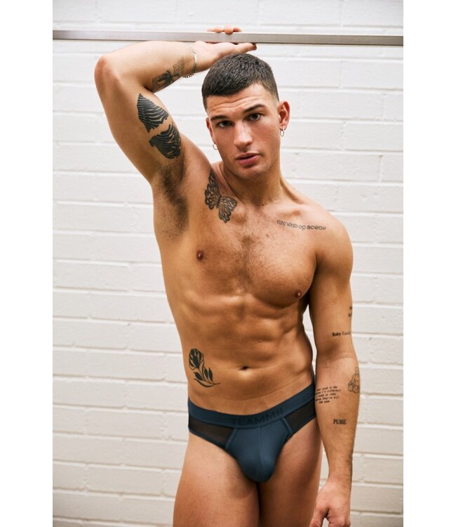 TEAMM8 Score Sheer Slim Brief - Midnight Navy