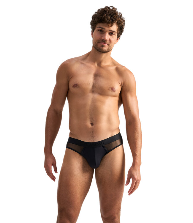 TEAMM8 Score Sheer Slim Brief - Black
