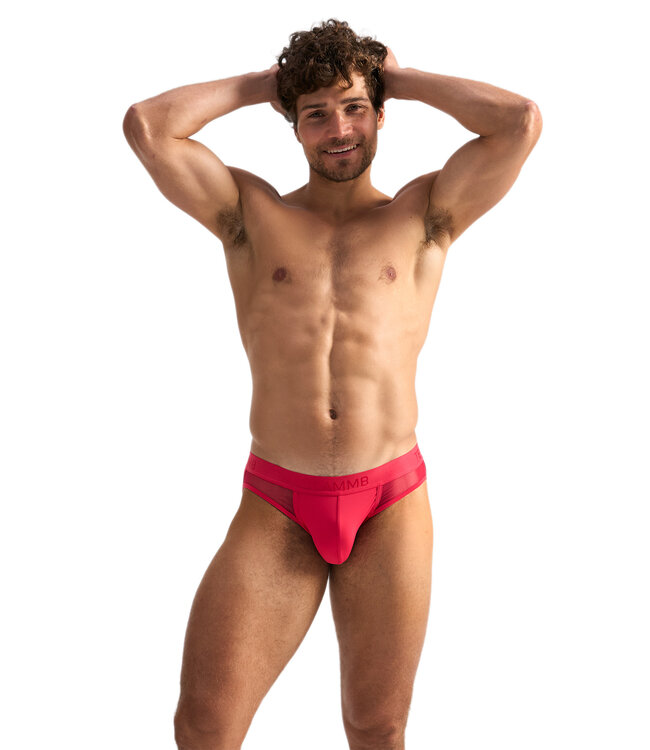 TEAMM8 Score Sheer Slim Jockstrap - Magenta