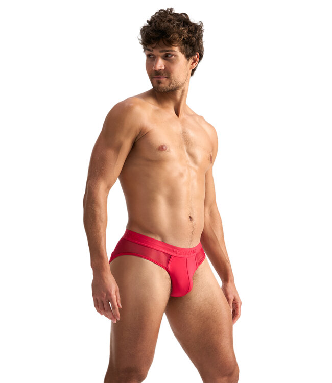 TEAMM8 Score Sheer Slim Brief - Magenta