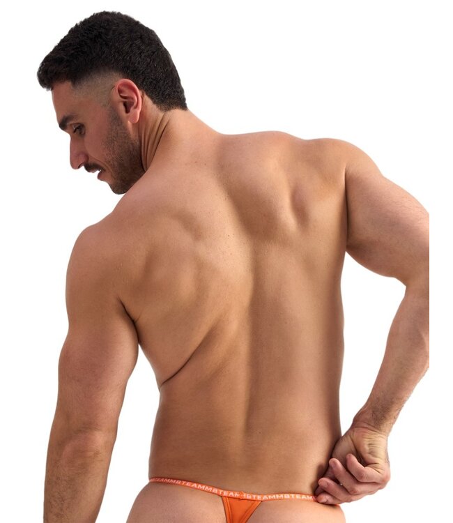 TEAMM8 Glide Micro Thong - Tangerine