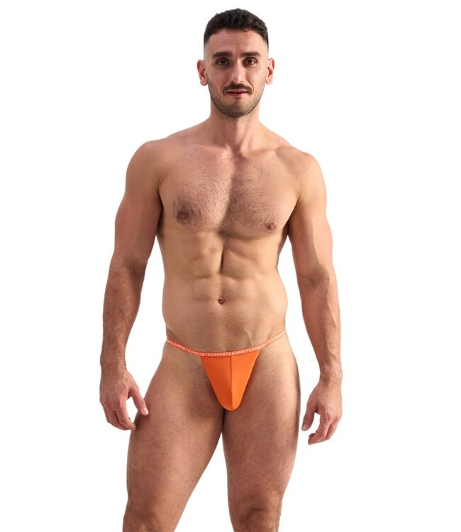 TEAMM8 Glide Micro Thong - Tangerine
