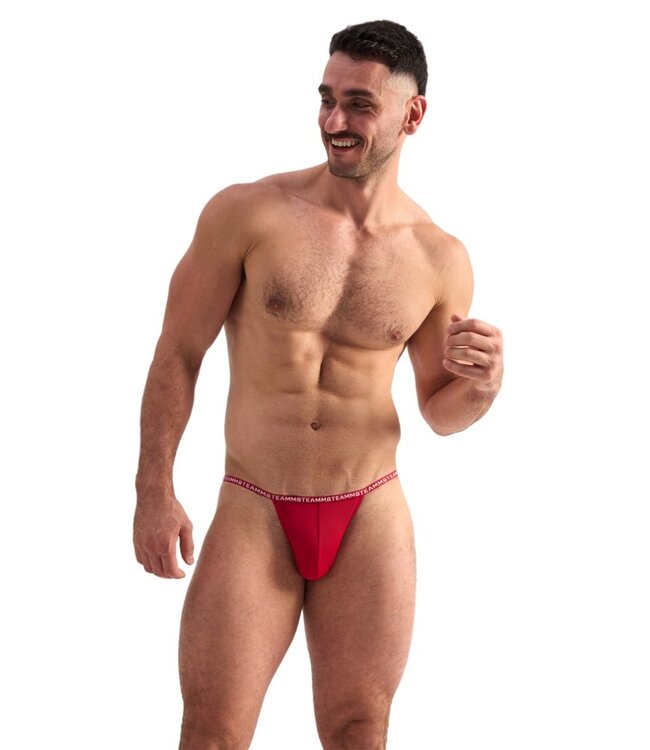 TEAMM8 Glide Micro Brief - Vermillion
