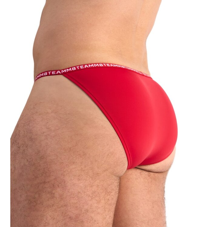 TEAMM8 Glide Micro Brief - Vermillion