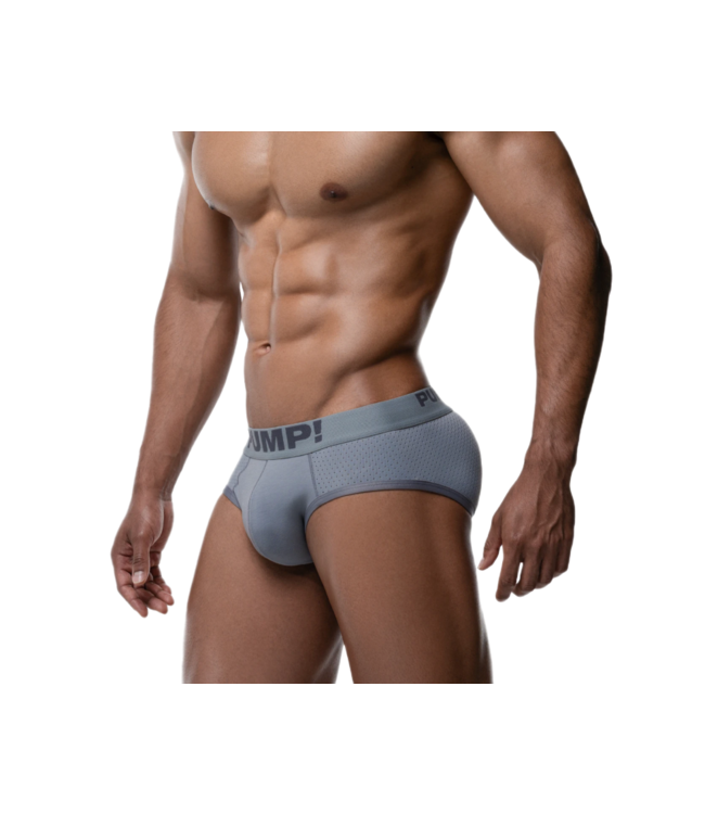 PUMP Gray Classic Brief