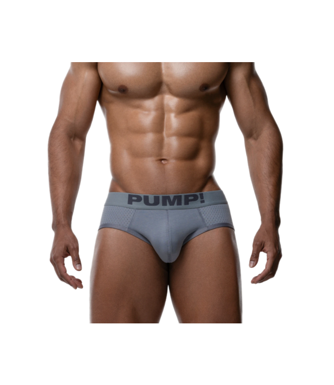 PUMP Gray Classic Brief