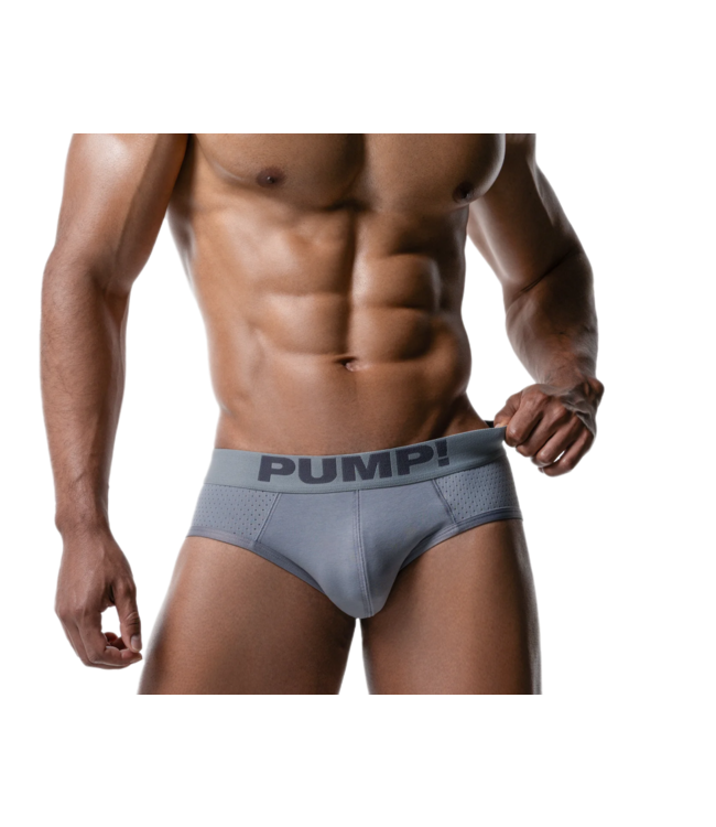 PUMP Gray Classic Brief