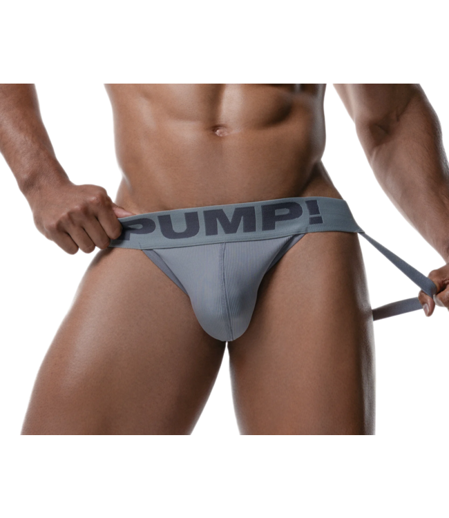 PUMP Gray Classic Jockstrap