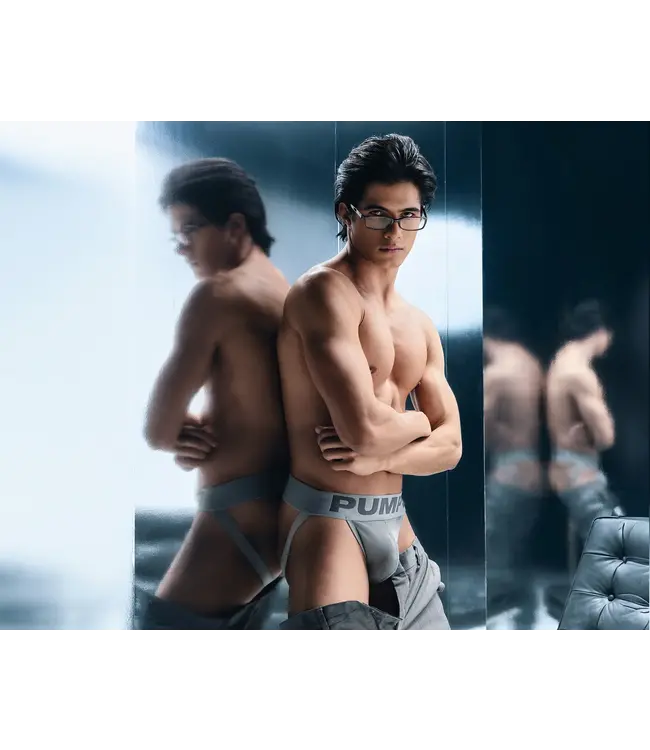 PUMP Gray Classic Jockstrap