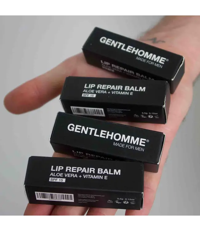Gentlehomme Men's Lip Repair Balm with SPF 15