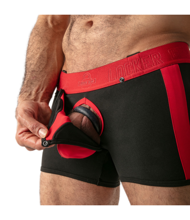 Locker Gear Open Access Trunk Red