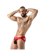 Locker Gear Open Access Jockstrap Red