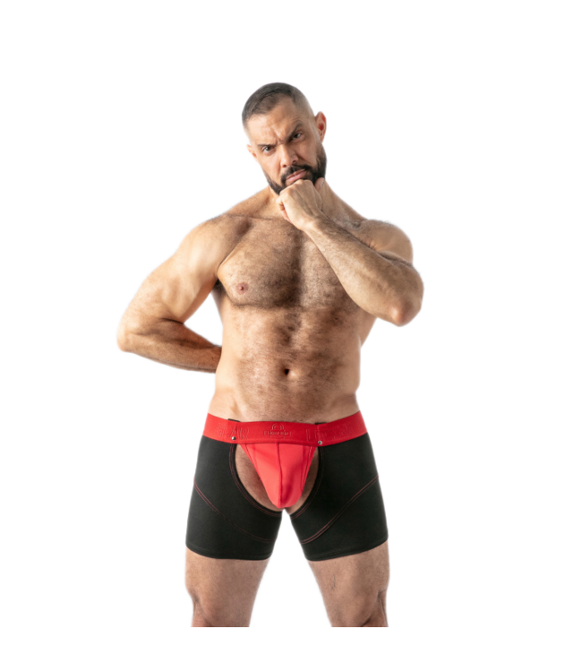 Locker Gear Open Access Short Champs Red
