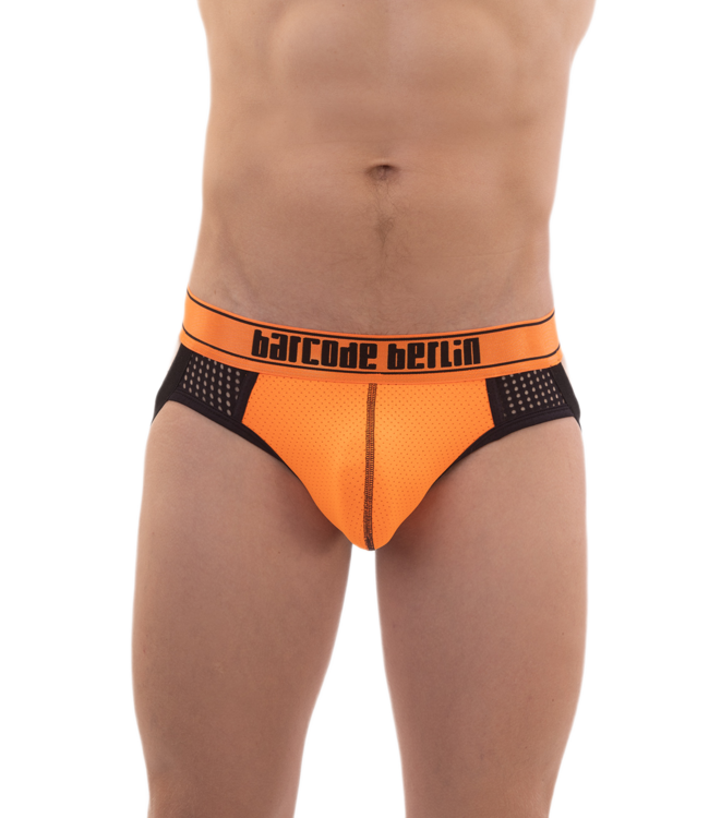 Barcode Jock Nils Neonorange-Black