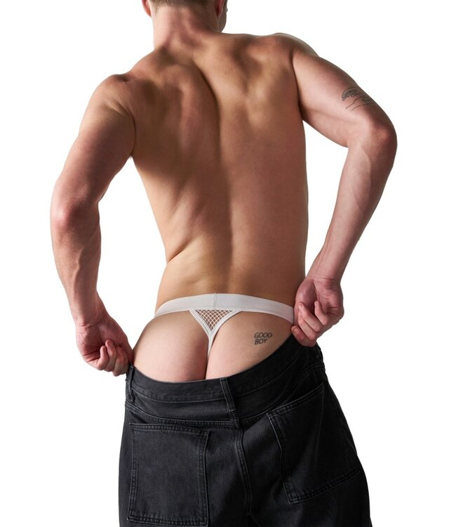 TEAMM8 Edge Net Jock/Thong Chalk