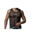 PUMP Black Mesh Tank Top