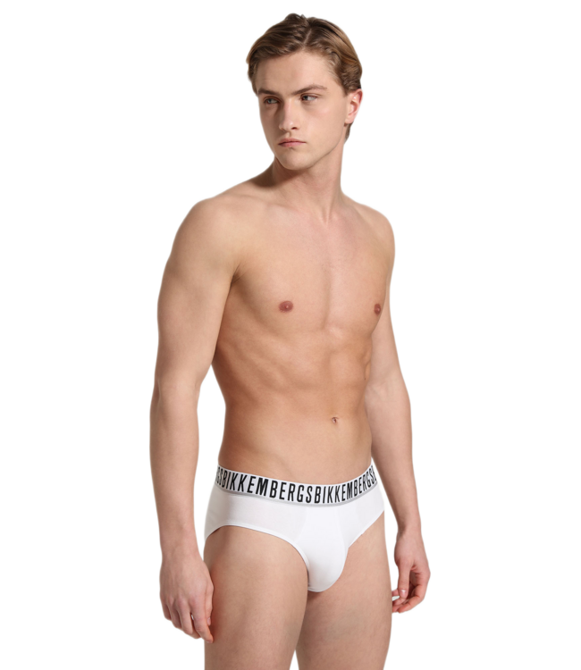 Bikkembergs 3-Pack Classic Briefs White/Black/Marine