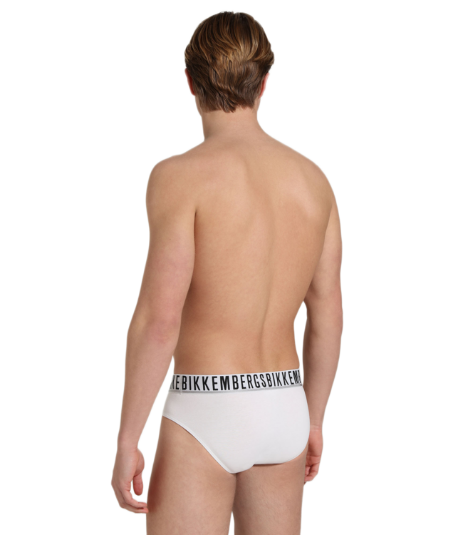 Bikkembergs 3-Pack Classic Briefs White/Black/Marine