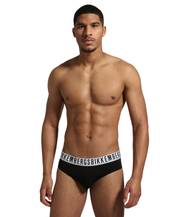 Bikkembergs 3-Pack Classic Briefs White/Black/Marine